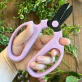 Garden Pruning Shears Scissors Set Of 3, Purple Meraki Garden Shears