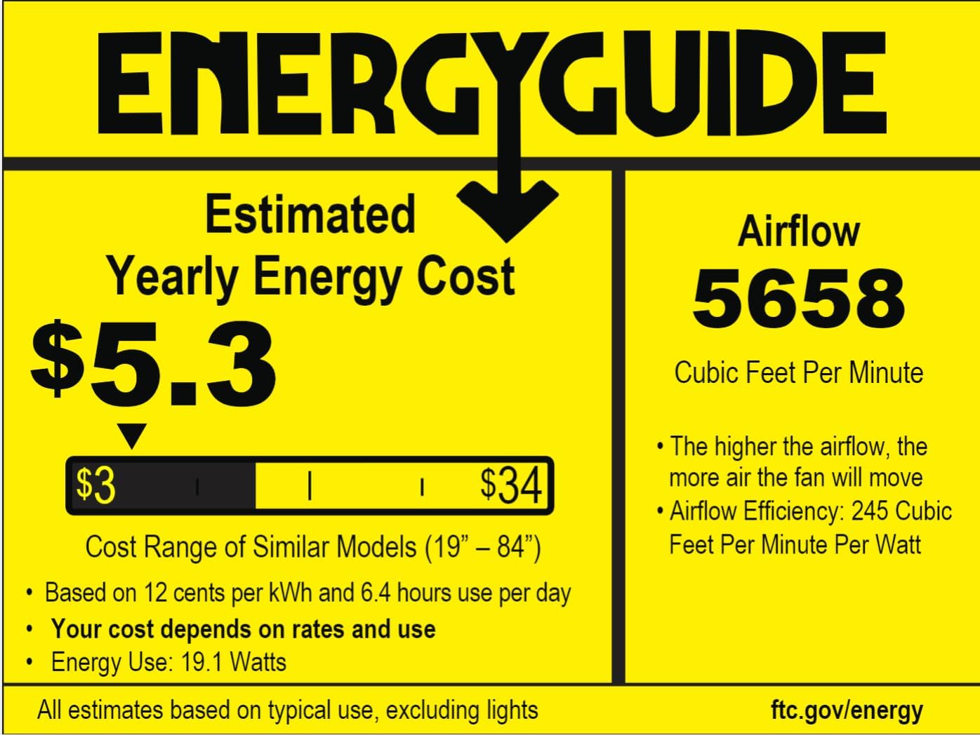 DuMaiWay 52' Dimmable Chandelier Ceiling Fan, Modern Crystal Retractable Invisible Blade Ceiling Fan with Remote Control for Bedroom Dining Room Living Room 6 Speed Change Black