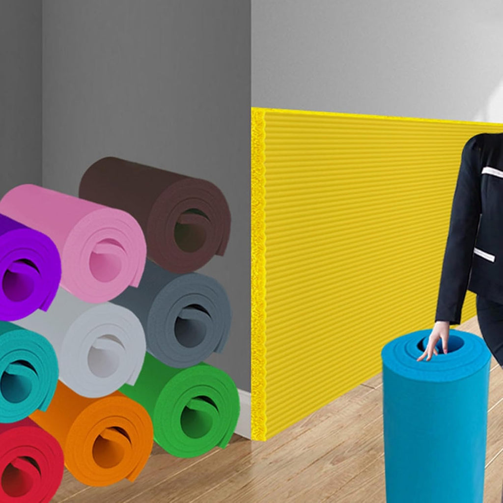 Foam Edge Protectors for Garage & Home, Safety Bumper Strip for Parking, Bedroom, Playroom & Furniture Corner Guard Padding - 110cm Purple Wall Guards