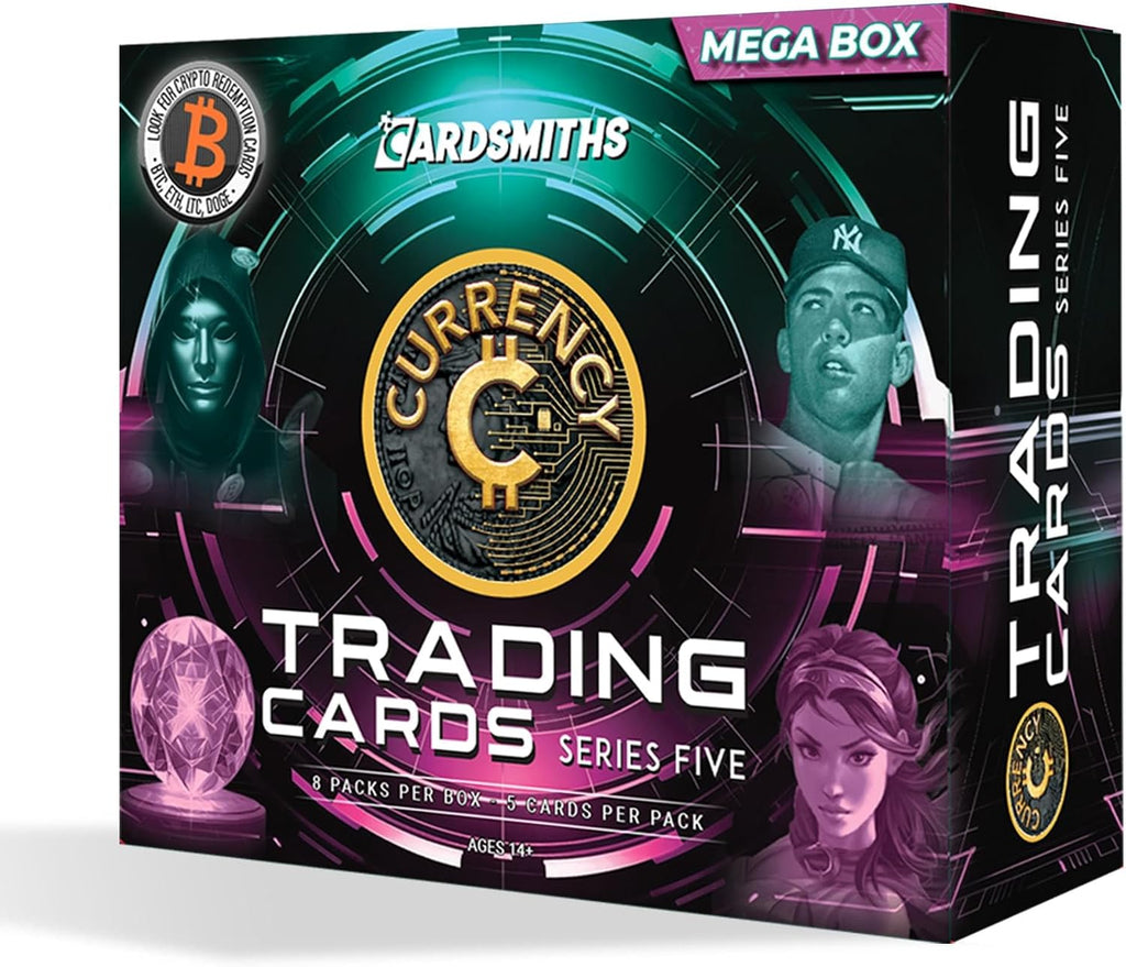 Currency Series 5 Trading Card Pack Mega Box Master Case | 24 Boxes