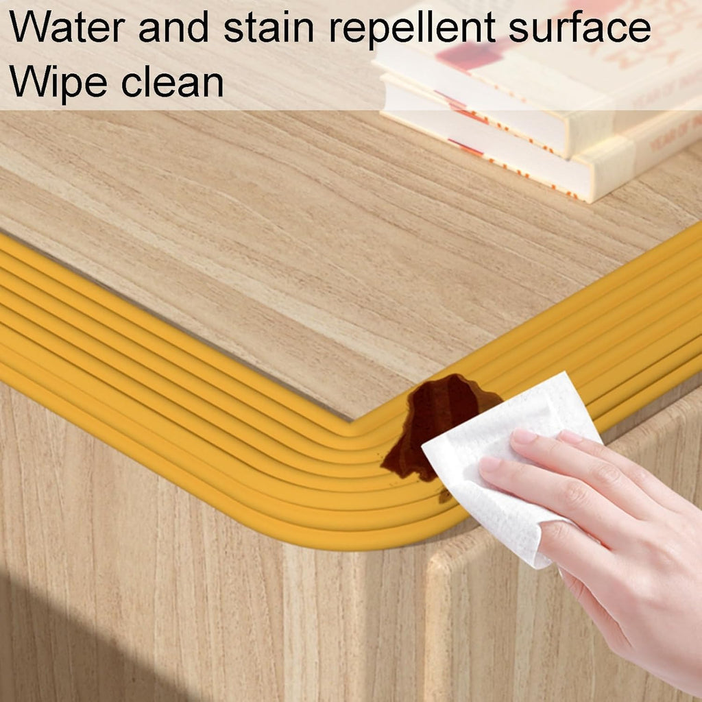 Corner Protectors，Foam Edge Protectors， Guards Proof Foam Padding, Furniture Edge and Corner Guard, Edge Protectors, Protective Cushion for Sharp Edges Table Desk(White B,4pcs)