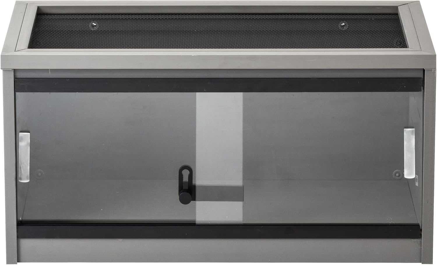 New Age Pet ECOFLEX Small Reptile Enclosure with Matching Cabinet Stand Set in Grey