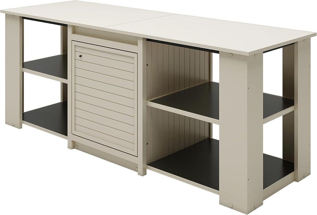New Age Pet® ECOFLEX® 72' Jumbo Versa Stand, Standard Height Cabinet for Reptile & Small Animal Habitat, Lounge in Maple