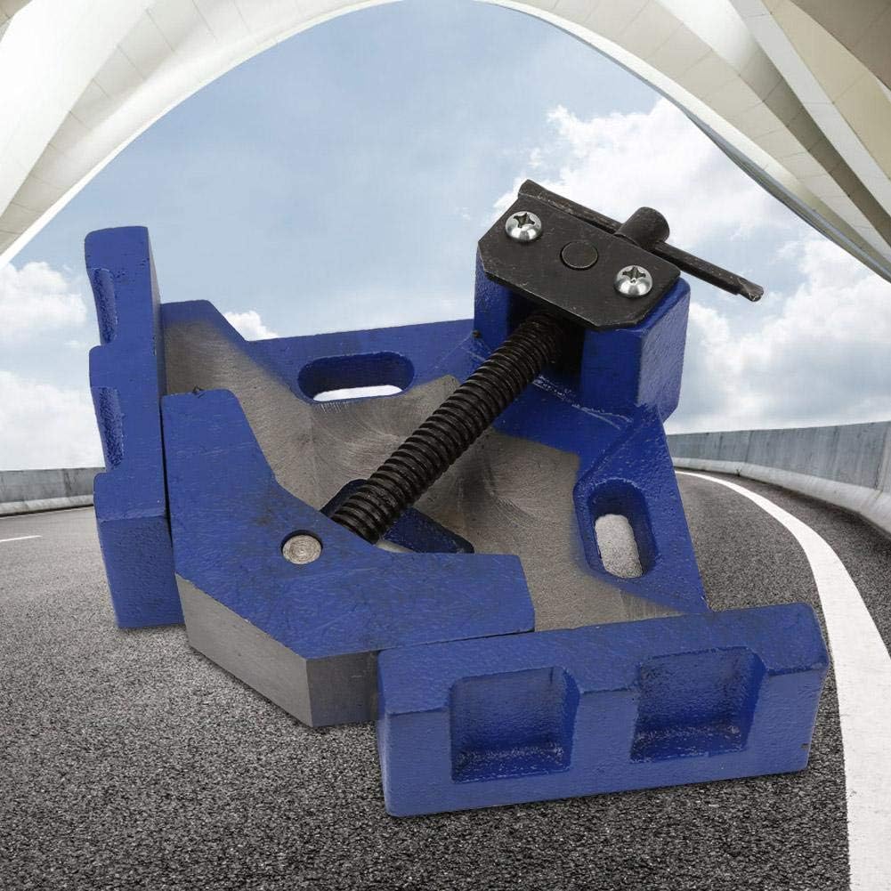 Right Angle Corner Clamp,Heavy Duty Welding Fixture,Adjustable Clamping Jaws,High Strength Adjustment Screw Rod,for Woodworking,Carpenter,Welding,Engineeringes