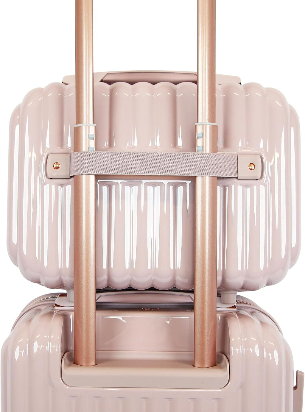 Juicy Couture Chelise Hardside 2pc Set - 21' carry-on and 13' vanity case