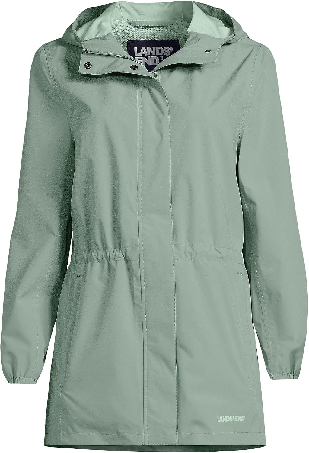 Lands' End Squall Packable Waterproof Raincoat