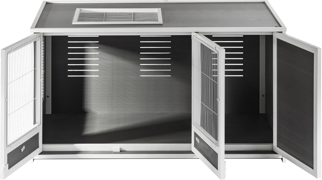 New Age Pet ECOFLEX Cozy Critter Chateau, Small Animal Hutch, 7.6 Sq Ft Living Space