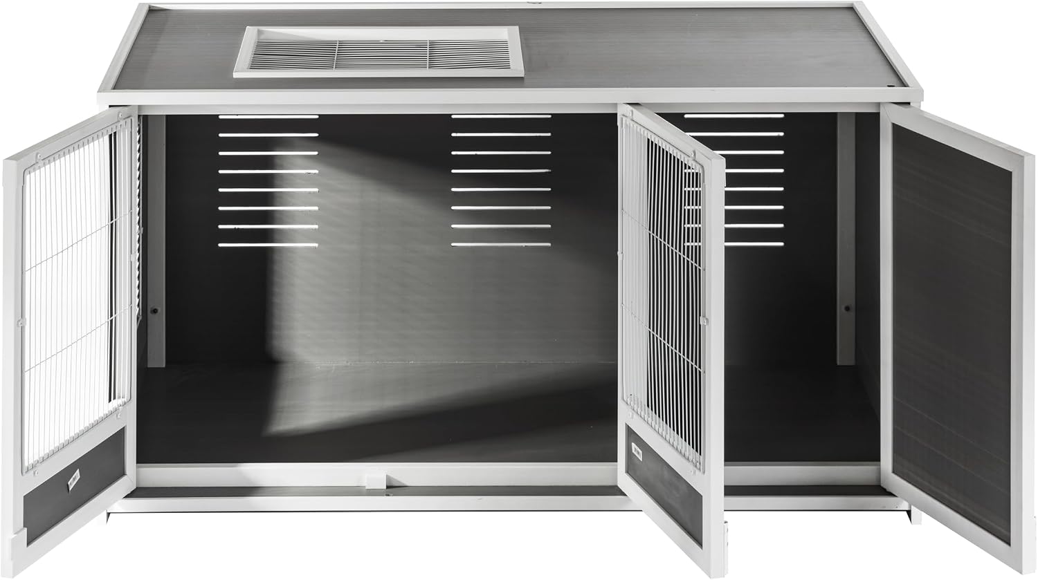 New Age Pet ECOFLEX Cozy Critter Chateau, Small Animal Hutch, 7.6 Sq Ft Living Space