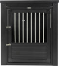 New Age Pet ECOFLEX InnPlace Dog Crate & End Table, Furniture-Style Indoor Kennel for Crate-Trained Dogs, Stainless Steel Spindles, 10-Year Warranty. 4 Colors, 4 Sizes
