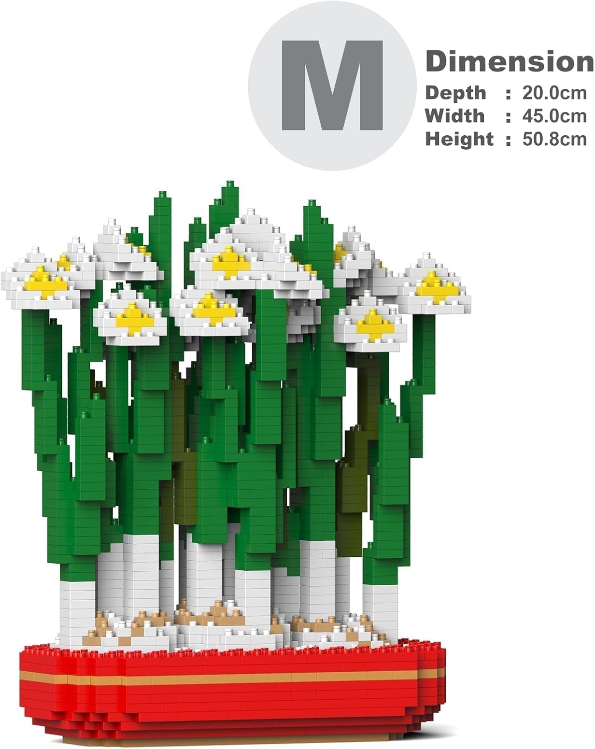 JEKCA Paperwhites 02S | Lunar New Year Plastic Building Blocks | Age 14+