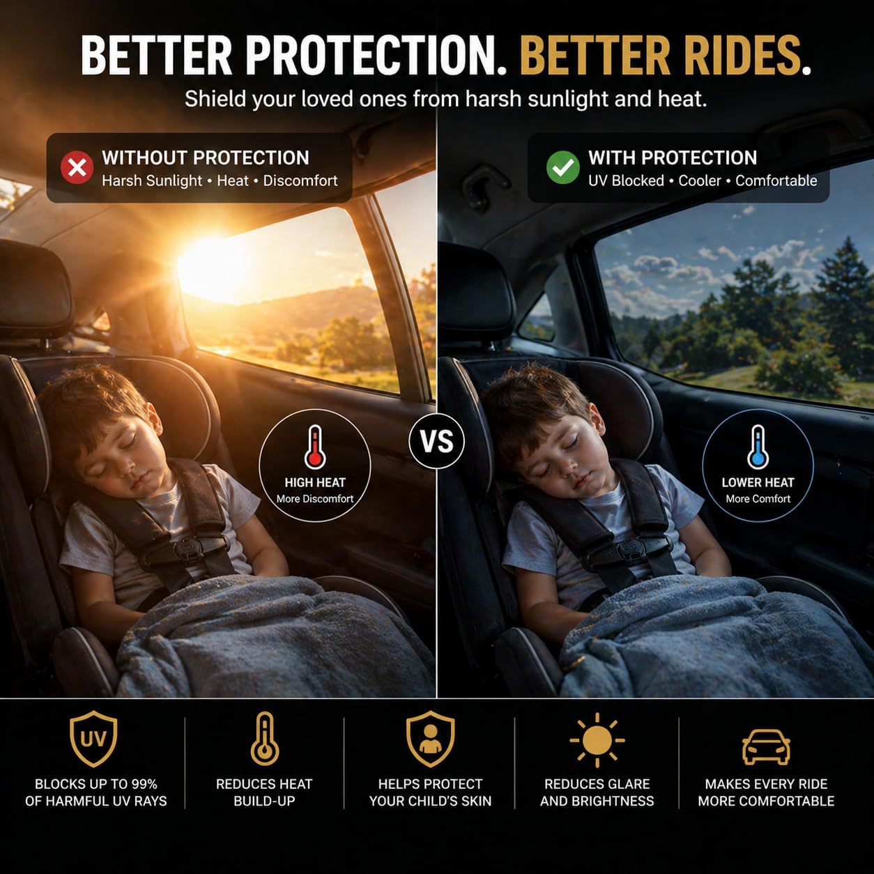Car Window Tint Film 15% VLT, 20' in x 15' FT UVR 99% Heat& UV Block, Scratch Resistant, undisturbed Signal, Privacy Film for Windshield, Professional Auto Car Tint Roll_40Pack