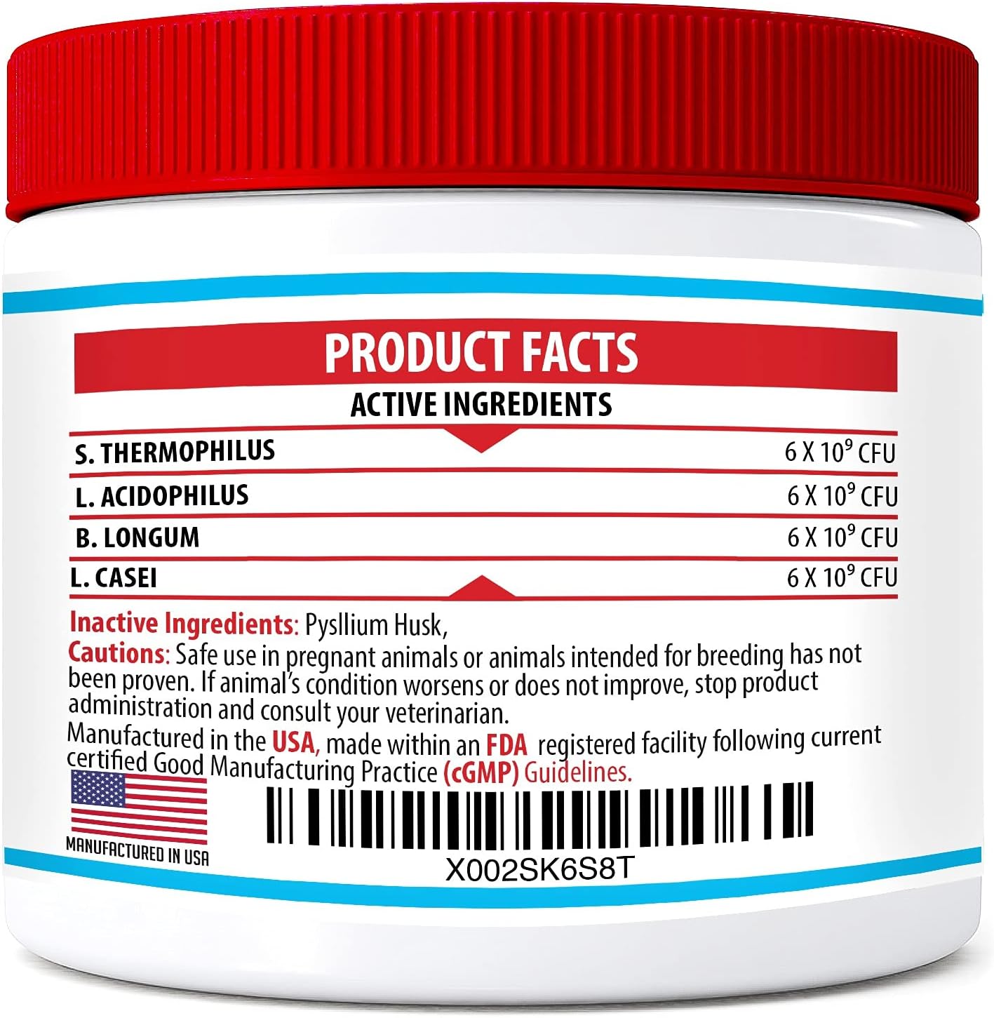 Azovast Plus Kidney Health Supplement for Dogs & Cats, Oral Powder (12 Oz) - (240 Doses/ 2 Jar) NO Refrigeration Required - Help Support Kidney Function & Manage Renal Toxins(U.S.A)(12 Oz (2 Pack))