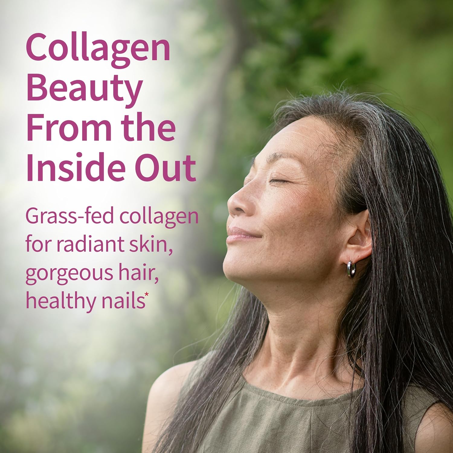 Garden of Life Grass Fed Collagen Beauty - Strawberry Lemonade, 20 Servings, Powder for Women Men Hair Skin Nails, Hydrolyzed Collagen Peptides Protein Powder Supplement (Pack of 6)