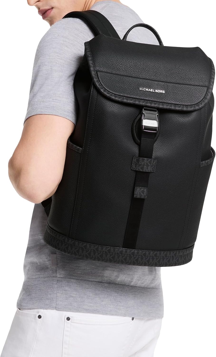 Michael Kors Men's Hudson Slim Flap Backpack