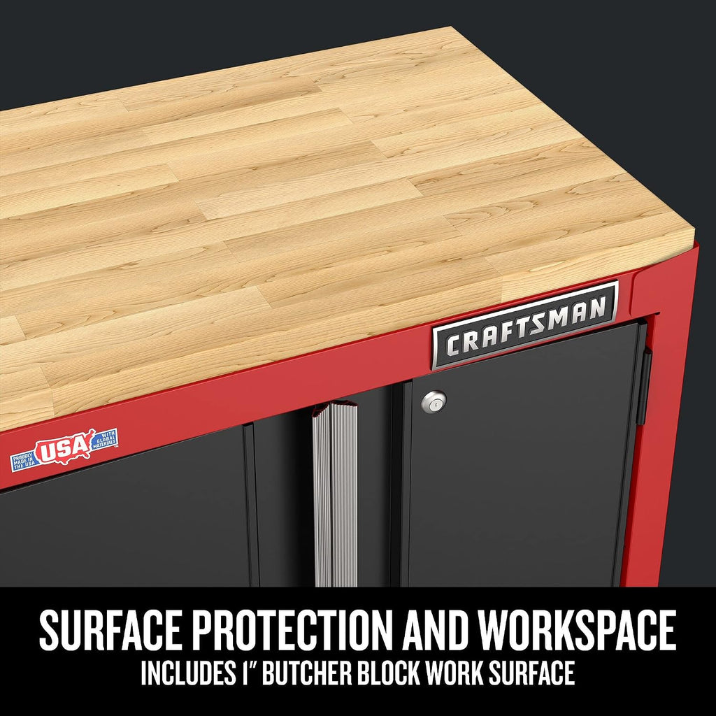 CRAFTSMAN Garage Storage Cabinet, Metal, Base, 2-Door (CMST22603RB)