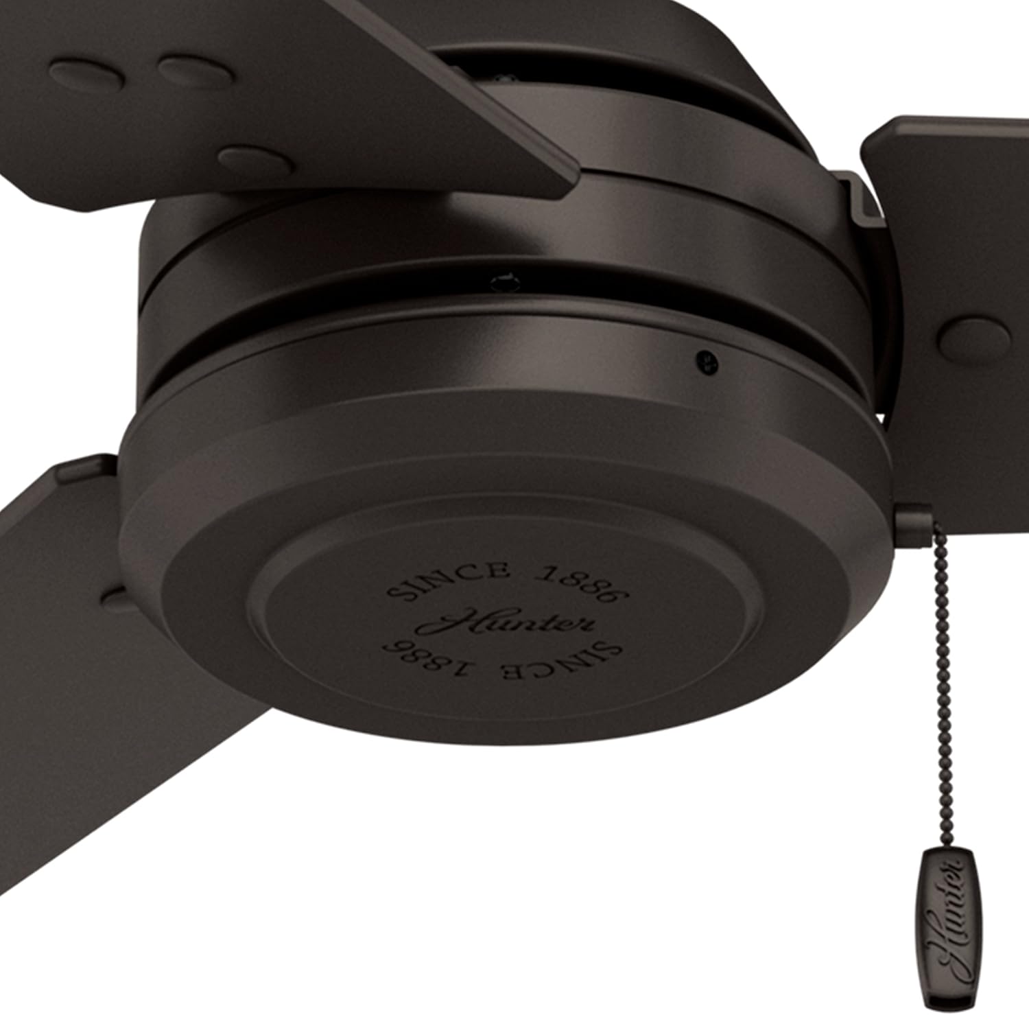 Hunter Fan 52 inch Outdoor Industrial Ceiling fan, 3-Blade (Renewed) (Premier Bronze)