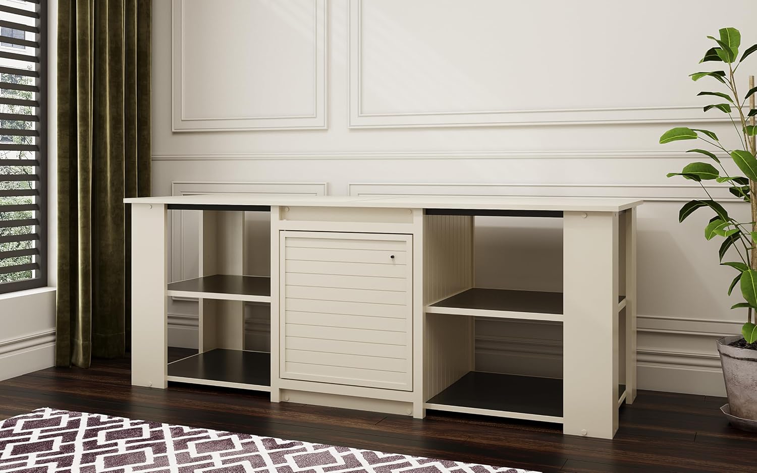 New Age Pet® ECOFLEX® 72' Jumbo Versa Stand, Standard Height Cabinet for Reptile & Small Animal Habitat, Lounge in Maple
