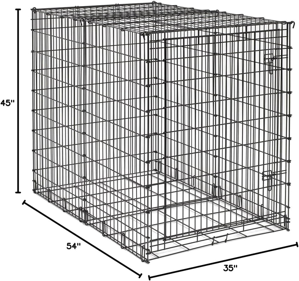 MidWest Homes for Pets 54-By-35-By-45-Inch Single-Door Starter Series Pet Crate