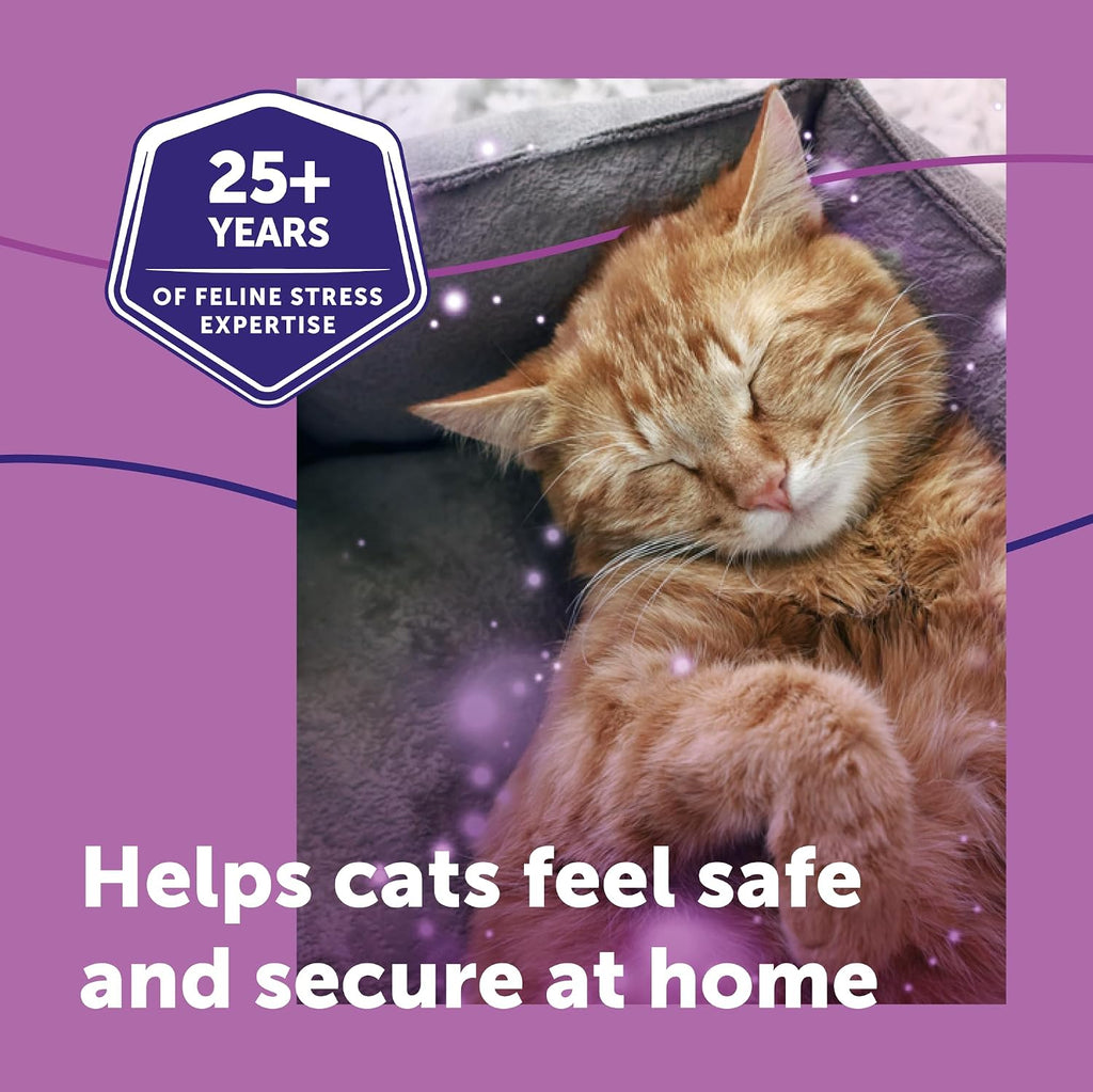 FELIWAY® Classic 30 Day Cat Calming Refills for Pheromone Diffuser,48ml Value Pack - Helps Reduce Common Signs of Stress in Cats & Kittens,Enhanced Calming,(Pack of 12)