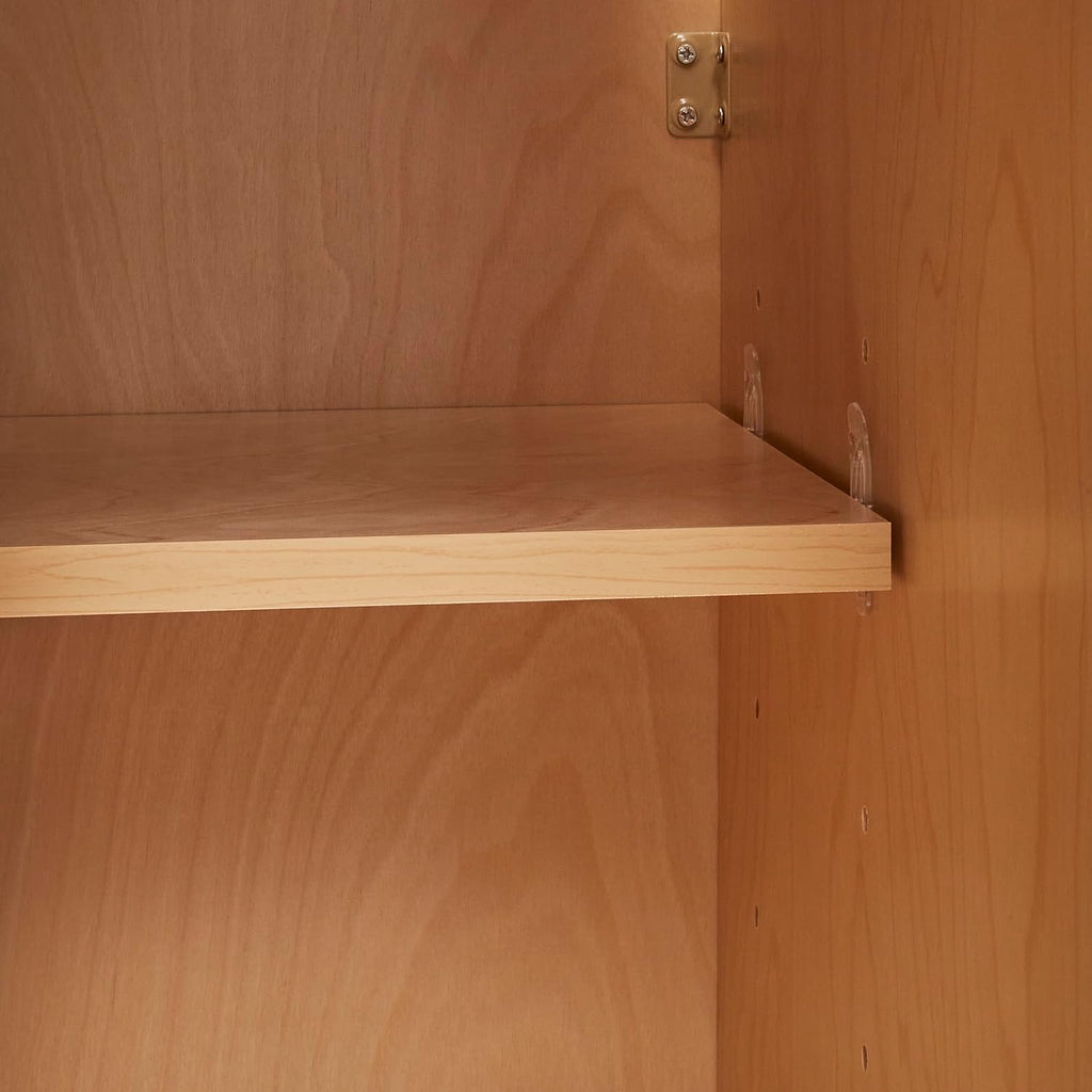 White Shaker Wall Cabinet - Ready to Assemble, Perfect for Kitchen, Laundry, and Bathroom Storage - 24'W x 24'H x 12'D