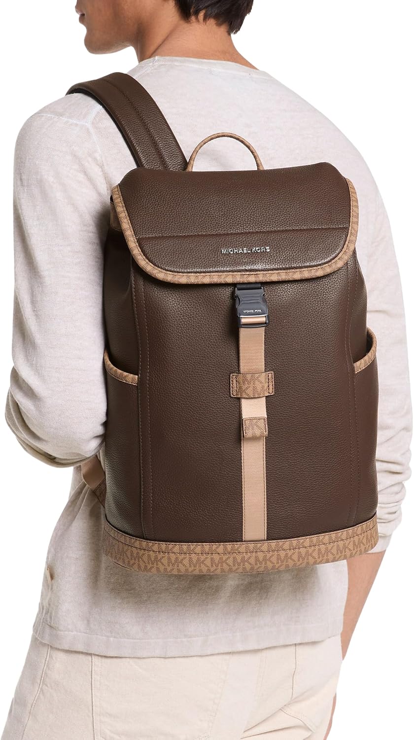 Michael Kors Men's Hudson Slim Flap Backpack