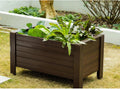 New Age Pet 36' ECOFLEX Rectangular Planter, Walnut