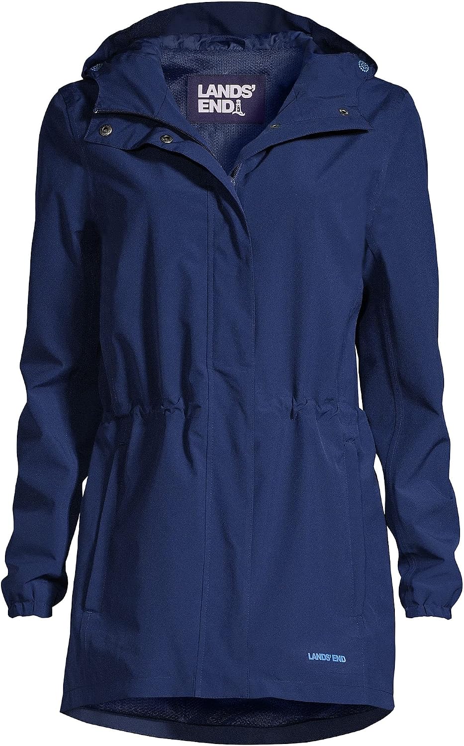 Lands' End Squall Packable Waterproof Raincoat