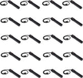 Amazon Basics 6-Outlet Surge Protector Power Strip with 200J Protection, Circuit Breaker, 2ft Extension Cord, Black, 20-Pack