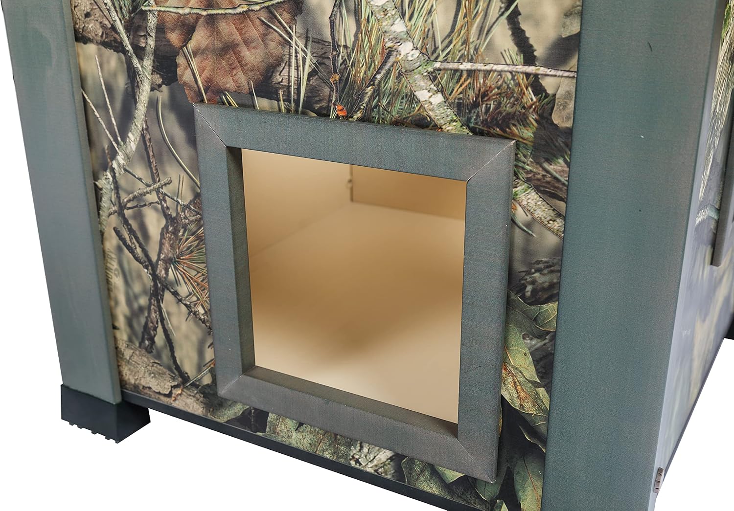 New Age Pet ECOFLEX Outdoor Cat House, Mossy Oak (ECTH351)