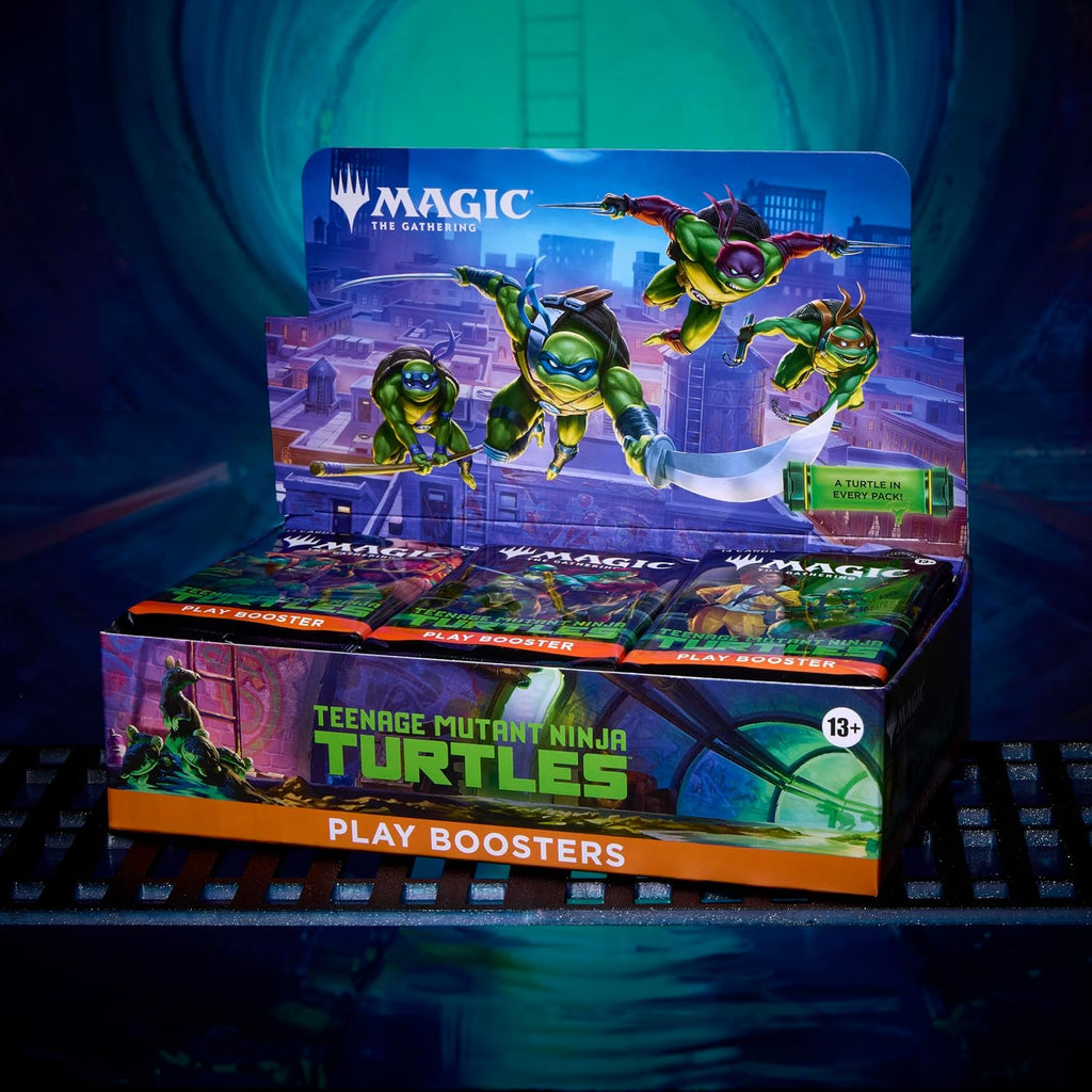 Magic: The Gathering | Teenage Mutant Ninja Turtles - Play Booster Box | 30 Packs | Collectible Trading Card Game