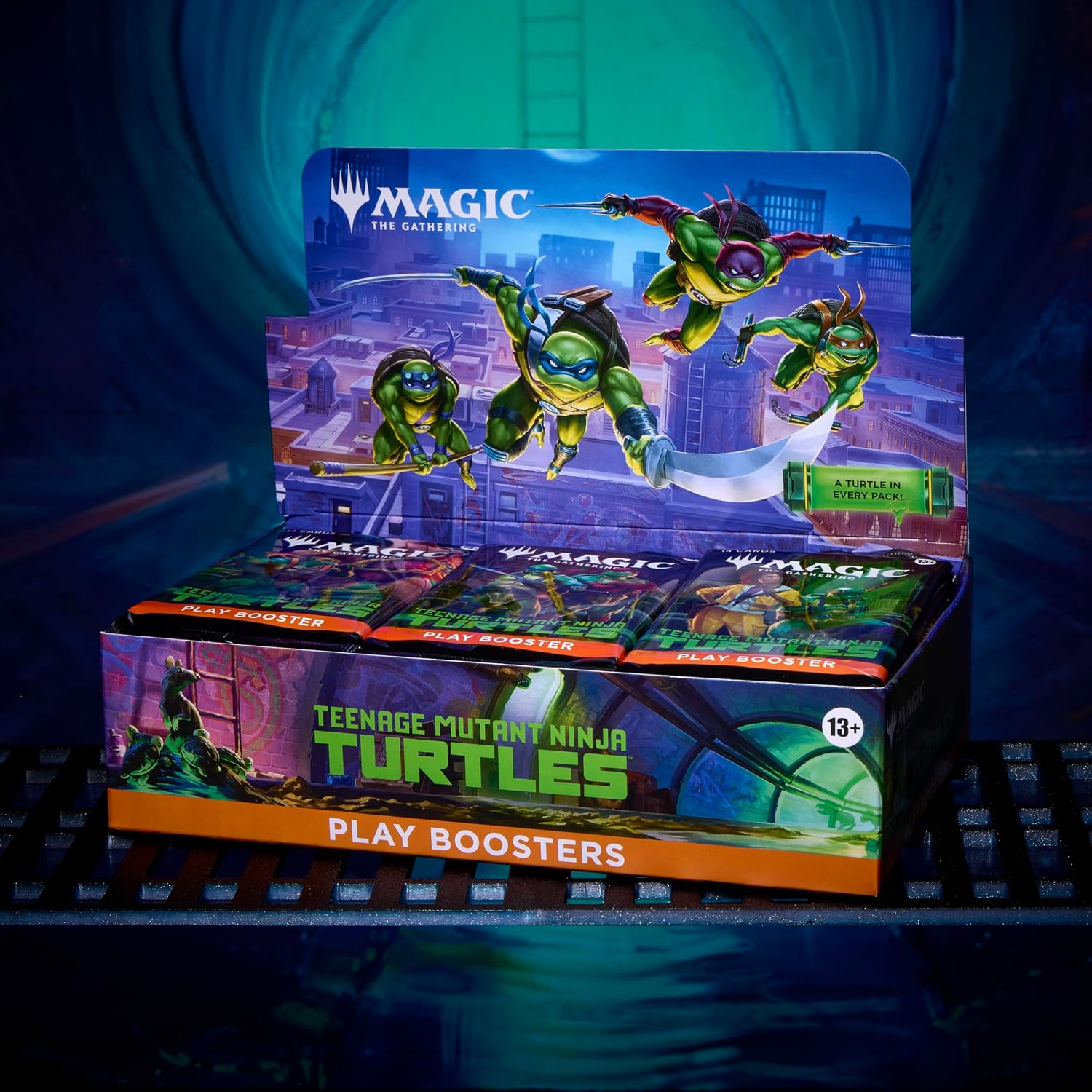 Magic: The Gathering | Teenage Mutant Ninja Turtles - Play Booster Box | 30 Packs | Collectible Trading Card Game