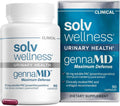 Solv Wellness GennaMD Cranberry Supplement for Urinary Tract Health Support - Advanced 36 mg Soluble PAC from 100% Cranberry Juice Extract - Small, Easy-to-Swallow Capsules - 90 Capsules