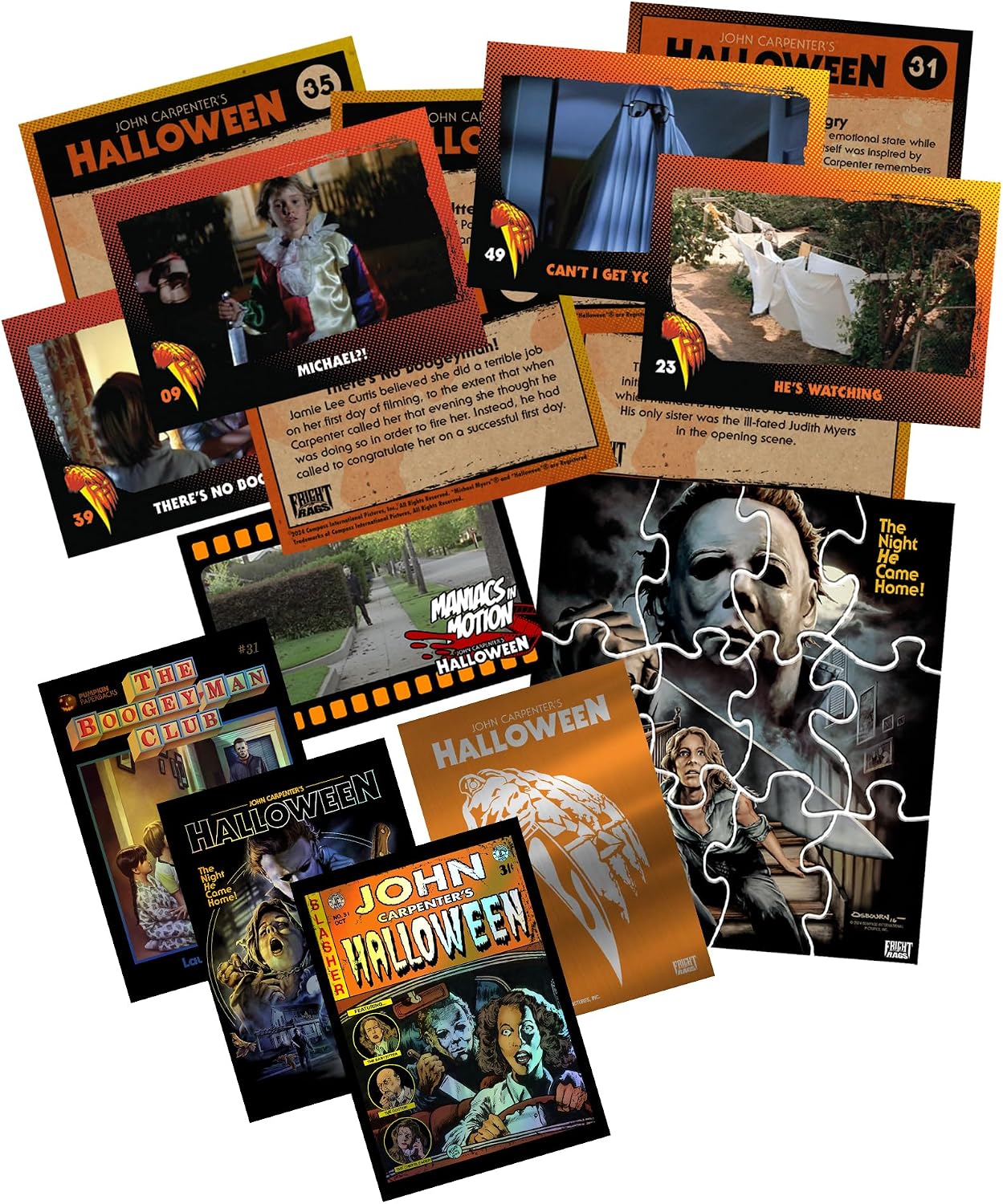 Halloween (1978) Previews Exclusive Trading Cards 24-Pack Hobby Box