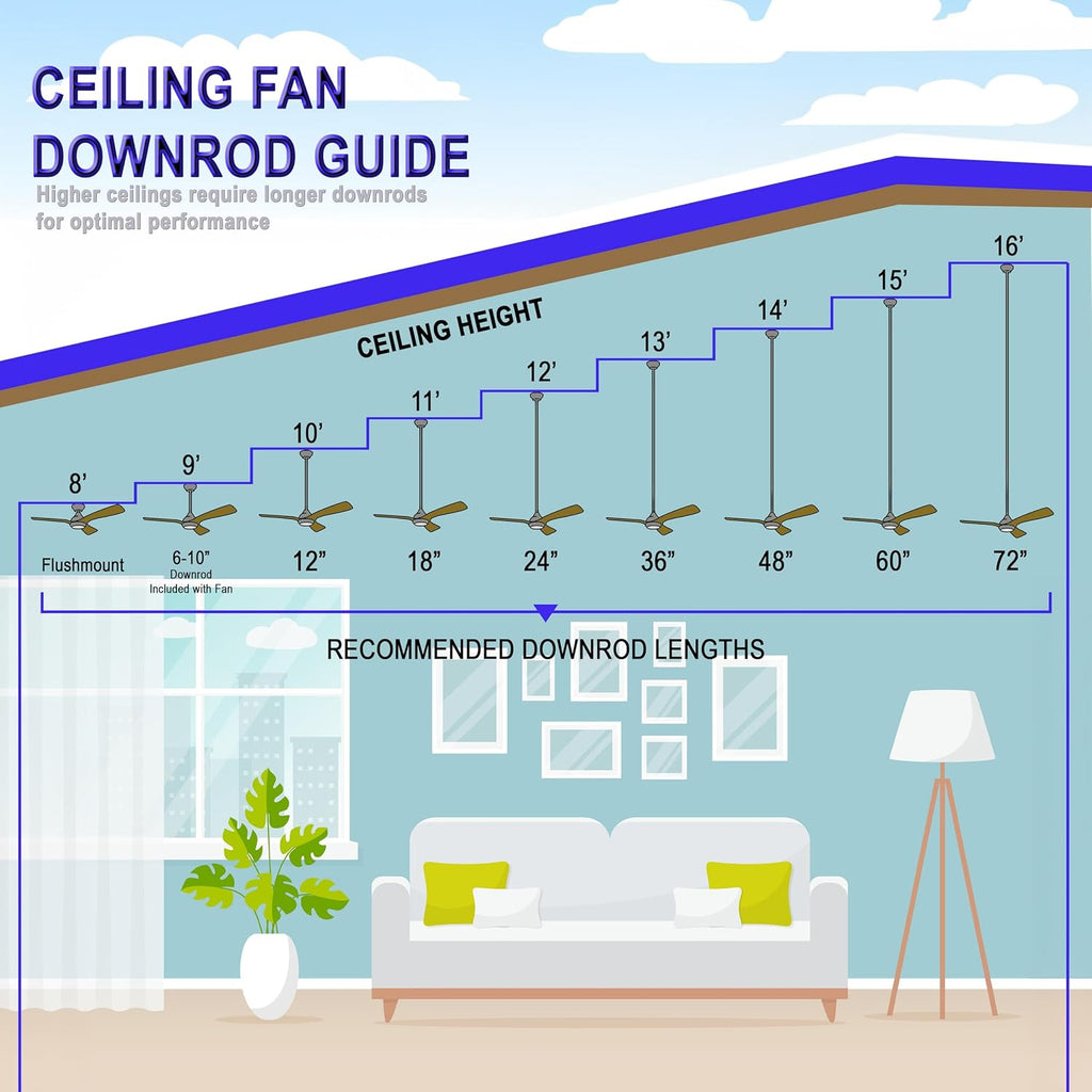 MINKA-AIRE F693L-CL/DK Ventiara 36' 3-Blade LED Flush Mount Indoor/Outdoor Ceiling Fan in Coal Black and Distressed Koa Finish Blades with Etched Lens