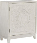 Powell Furniture Grace, Antique White Cabinet,