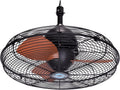 Tornado 20-Inch Outdoor Downrod Mount Ceiling Fan, IPX4 Water-Resistant with Remote Control, 3-Speed Settings, 3300 CFM Airflow, 10-Foot Cord, UL Listed