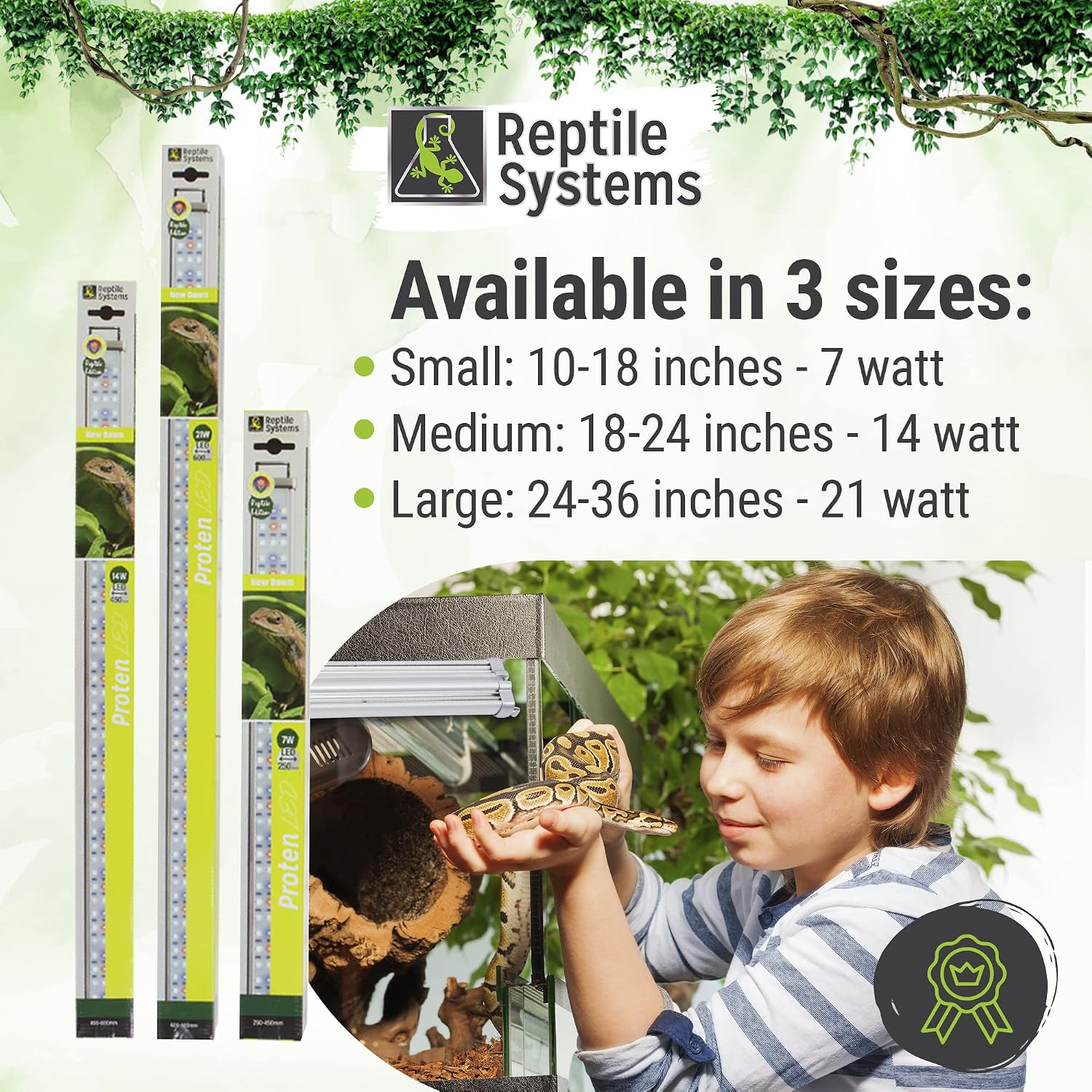 New Dawn LED Plant Lamp by Reptile Systems