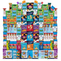 Foxy Fane 150-Count Holiday Gift Box - Variety Pack of 150 Healthy Snacks & Treats