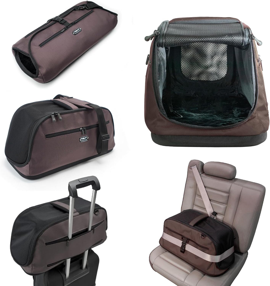 Sleepypod Air in-Cabin Pet Carrier, Dark Chocolate