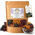 Wildcrafted Sea Moss | Gold - Purple - Green - Mixed | 100% Natural Irish Moss from St.Lucia | Mineral-Rich Superfood | 8oz Sun-Dried Moss | NO Preservatives NO Chemicals (Mixed Bulk Seamoss, 5 lbs)
