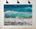 Trykid 20x10ft Turquoise Wave Backdrop Crashing Ocean Foam Clear Water Close Up Photography Background Dynamic Seascape Tapestry Party Decoration Photo Studio Prop Fabric