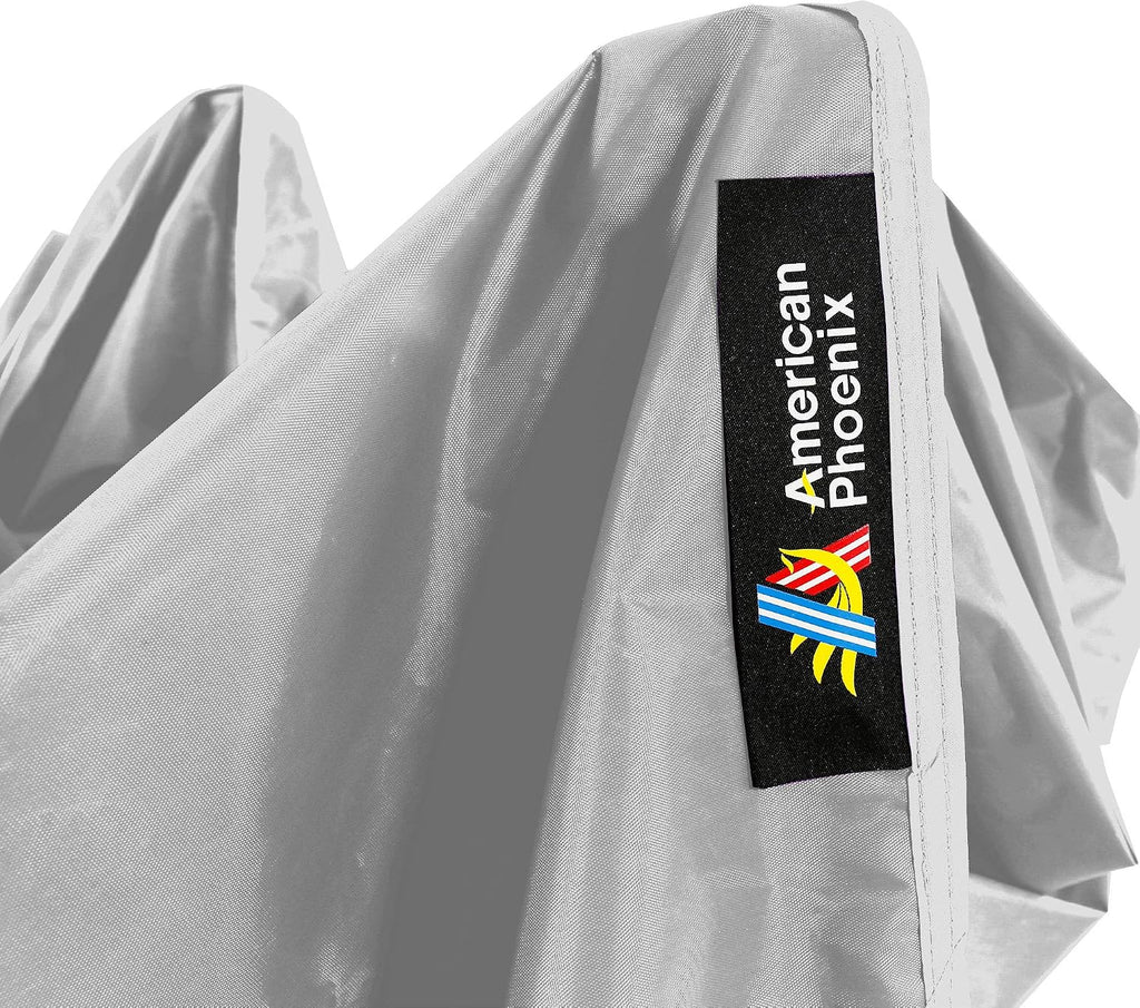 AMERICAN PHOENIX Canopy Tent 10x20 Pop Up Portable Instant Commercial Heavy Duty Outdoor Market Shelter Event Tent (White w/Roller Bag)