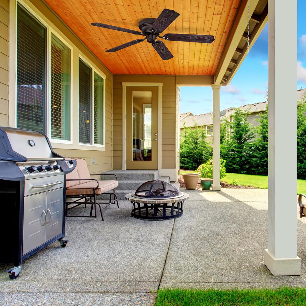 Westinghouse 7217000 Contempra 48-Inch Indoor/Outdoor Ceiling Fan, Oil Rubbed Bronze Finish