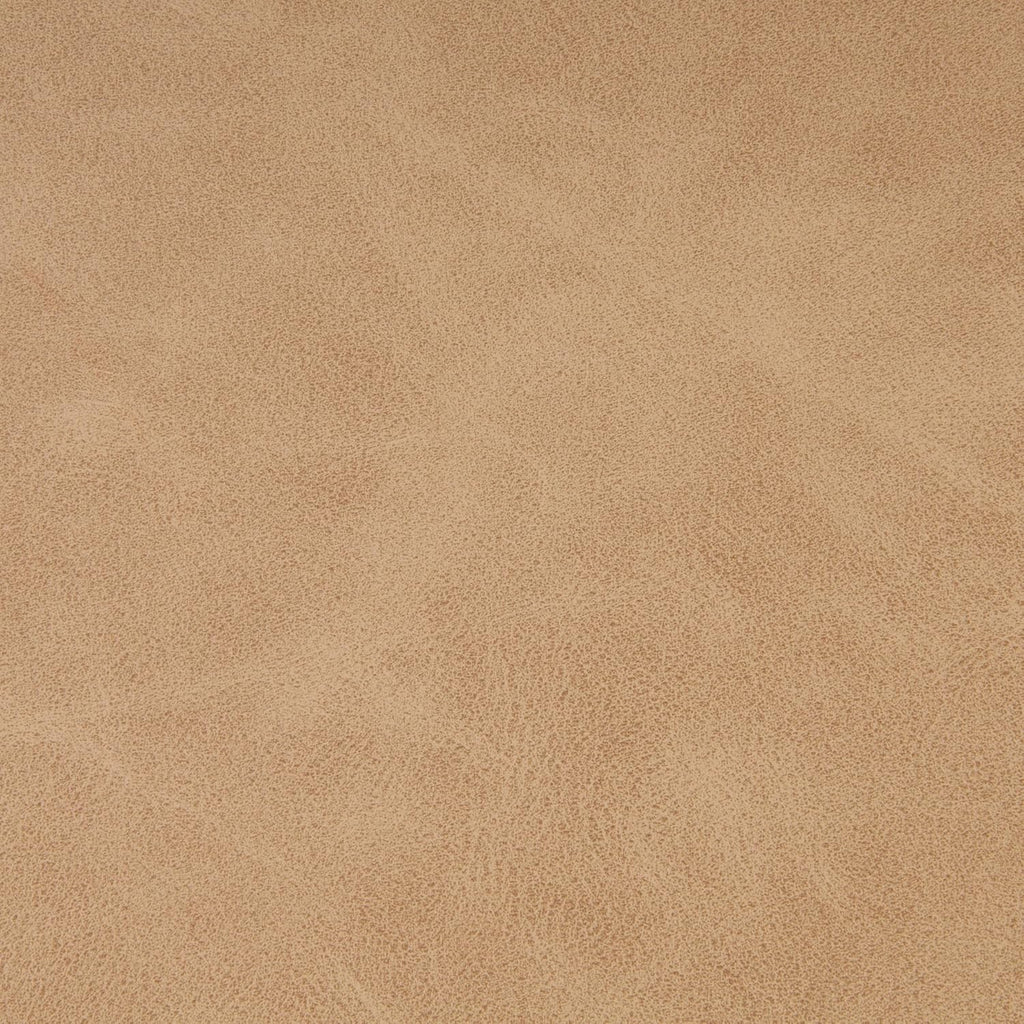 HomePop 24' Large Leatherette Storage Ottoman - Sand Faux Leather