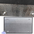 8mm Blackout Window Film for Heat Blocking - Reflective Aluminum Foil Insulation for Home, Car, RV, and Tent(59x118in)