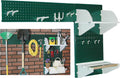 Wall Control Gardening Tool Pegboard Wall Storage Organizer Kit - Green